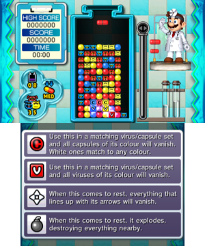 Advanced Stage 22 of Miracle Cure Laboratory in Dr. Mario: Miracle Cure