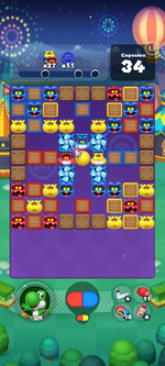 Stage 678 from Dr. Mario World