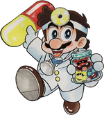 Dr. Mario (from the inner cover of Dr. Mario)
