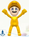The Gold Mario Costume, from Mario & Sonic at the Rio 2016 Olympic Games (Wii U)
