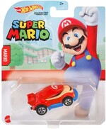 2021 carded Hot Wheels Mario character car.