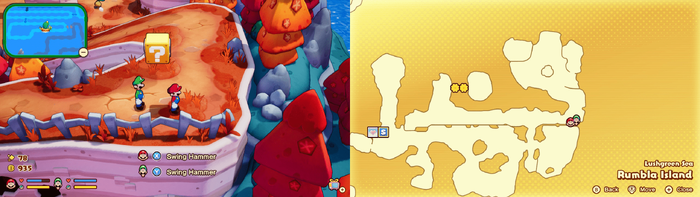 18th ? block in Rumbla Island from Mario & Luigi: Brothership