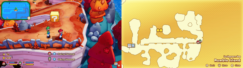 18th ? block in Rumbla Island from Mario & Luigi: Brothership