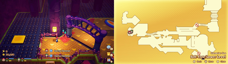 Block 21 in the Soli-Tree from Mario & Luigi: Brothership