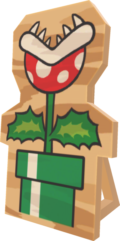 Carte Wooden cutout