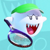 One of Boo's visor colors from Mario Tennis Aces