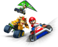 Mario, Bowser, and Luigi.