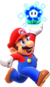 Transparent artwork of Mario for Super Mario Bros. Wonder