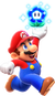 Transparent artwork of Mario for Super Mario Bros. Wonder