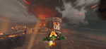 Bowser Jr. flying through the course