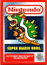 One of the Nintendo Collector Cards