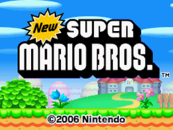Thumbnail for "Title Screen" from New Super Mario Bros. used for Nintendo Music