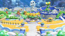 Thumbnail for "World Theme: Attraction Central" from Super Mario Bros. Wonder - Nintendo Switch 2 Edition + Meetup in Bellabel Park used for Nintendo Music