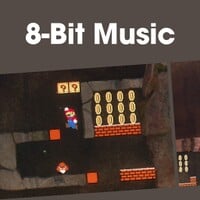 Cover image for the 8-Bit Music playlist for Super Mario Odyssey on Nintendo Music