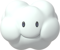 Promotional artwork of Lakitu's Cloud for Nintendo Switch Online