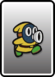 A Yellow Snifit card from Paper Mario: Color Splash