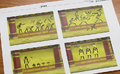 Concept art featuring the prior unused Mural Koopa designs and more, such as a Mural Koopa Paratroopa.
