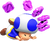 Artwork of Blue Toad from Super Mario Bros. Wonder