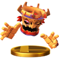 Tiki Tong trophy from Super Smash Bros. for Wii U