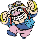 Artwork of Wario in WarioWare: Get It Together!