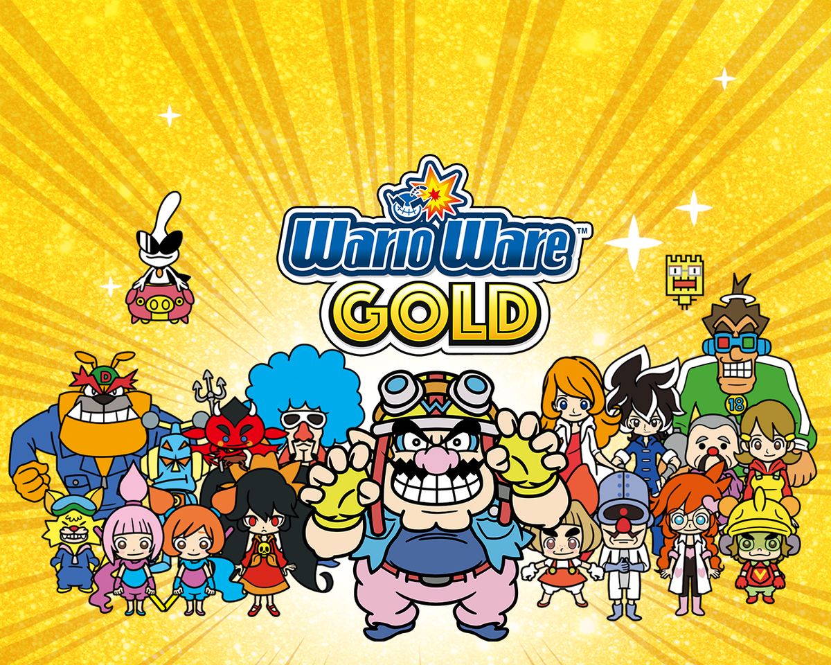 File:WarioWare Gold Desktop Wallpaper.jpg - Super Mario Wiki, the Mario ...