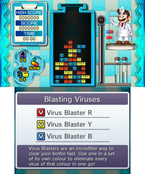 Training 6 of Miracle Cure Laboratory in Dr. Mario: Miracle Cure