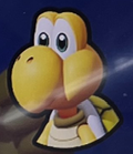 Yellow Koopa Troopa's icon in Mario Tennis Fever