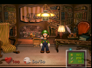 Study (Luigi's Mansion) - Super Mario Wiki, the Mario encyclopedia