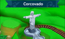 Corcovado in Mario & Sonic at the Rio 2016 Olympic Games for the Nintendo 3DS