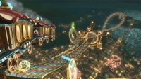Rainbow Road (N64) Mario Kart 64 Mario Kart 8 / Mario Kart 8 Deluxe also makes an appearance in F-Zero X.