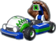 Luigi's Fastball icon in Mario Kart Live: Home Circuit