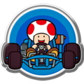 Mario Kart Tour (badge, with Toad)