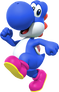 Blue Yoshi from Mario Kart Tour