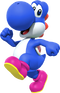 Blue Yoshi from Mario Kart Tour
