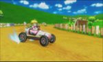 Peach drifting on this course in the demo movie