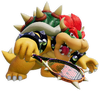 Artwork of Bowser from Mario Tennis Fever