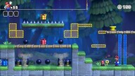 Screenshot of Mystic Forest Plus level 7-6+ from the Nintendo Switch version of Mario vs. Donkey Kong