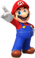 Mario pointing