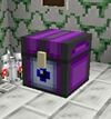 Image of Minecraft: Wii U Edition showing a Mr. I-themed enderchest.
