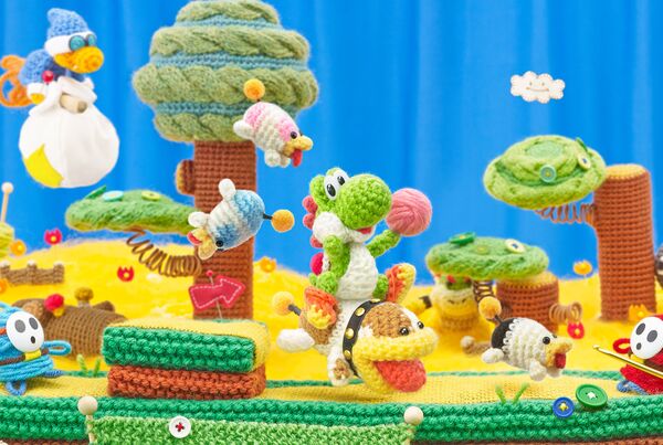 Poochy & Yoshi's Woolly World Jigsaw Jumble preview
