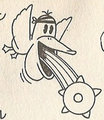 A Pecan as depicted in the Kodansha manga