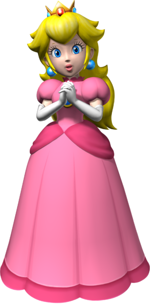 File:Princess Peach Artwork - Mario Party 6.png
