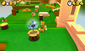 a Stump in Special 1-1 of Super Mario 3D Land