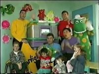 Super Mario World 2: Yoshi's Island is on the screen in The Wiggles' commercial about Starlight Foundation Video Month.