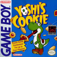 North American box art for Yoshi's Cookie on Game Boy