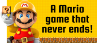 A Mario game that never ends!