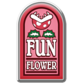 A Mario Kart Tour Fun Flower badge