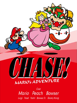 The poster of Chase!: Mario's Adventure in Mario Kart Tour.