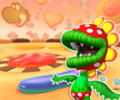The course icon with Petey Piranha