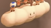 A Cloud Lift seen in Mario Kart World